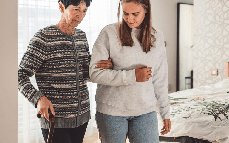 Care support for accident and injury recovery