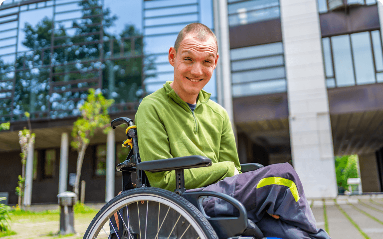 Community care support for people living with disabilities