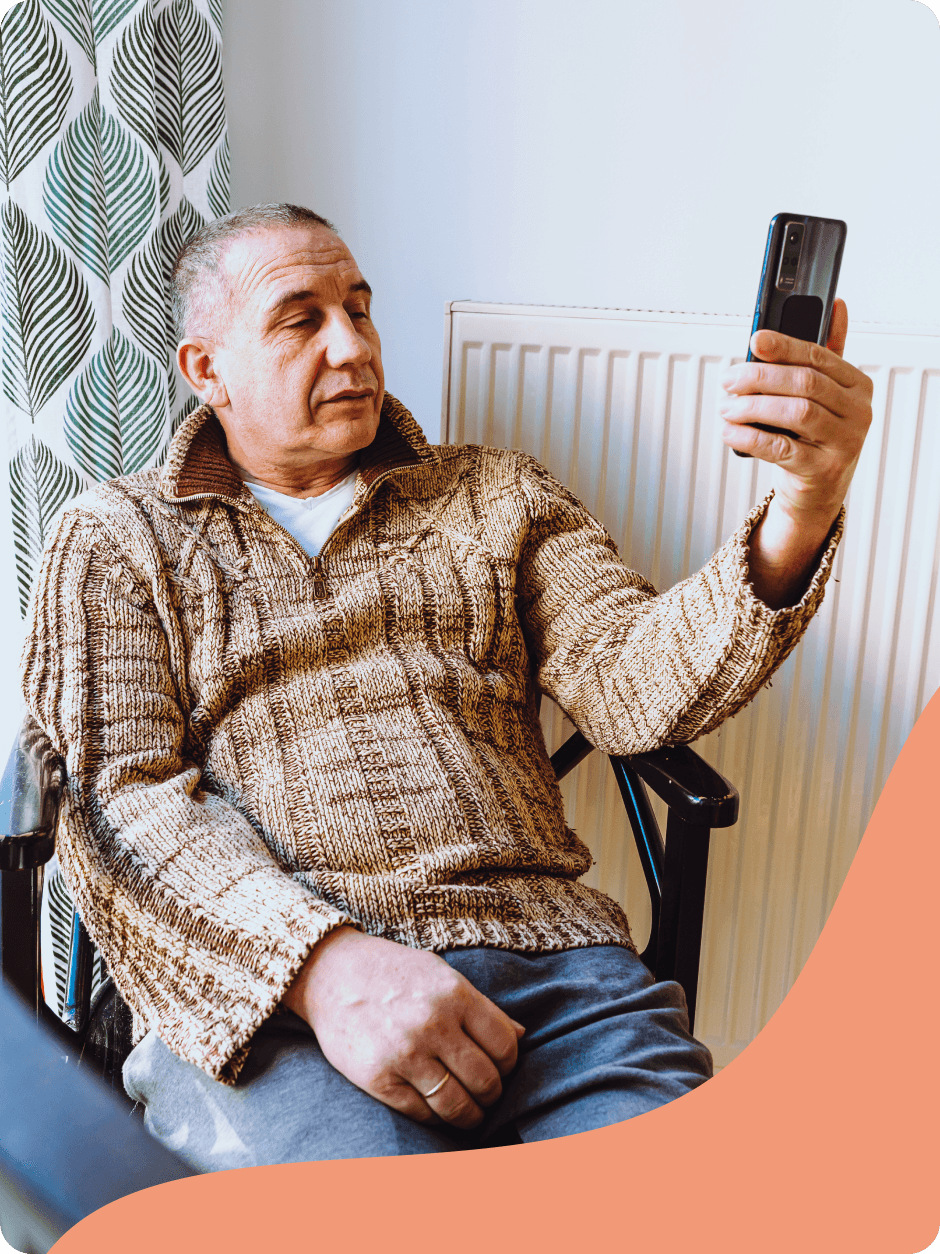Portrait-style case study image for accident and injury recovery support